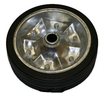 Náhradní kolečko AL-KO 200/50 mm, plech k opěr.kolu.243888