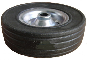 Náhradní kolečko plné plech 225x65 mm
