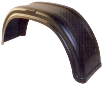 Blatník plastový AL-KO, poloměr pneu.max.325mm,šířka 240mm