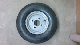 Kolo 4,00-8 + disk 100x4