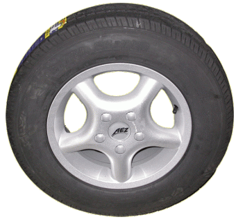 Kolo 175 R14C + disk ALU 5,5Jx14,112x5,ET30