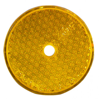 Odrazka WITAL UO-750 N žlutá, s otvorem