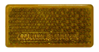 Odrazka AL-KO boční žlutá, samolepka