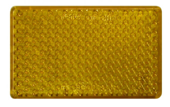 Odrazka WITAL UP-40T žlutá, samolepka