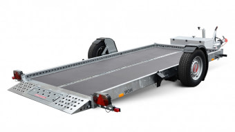 Spouštěcí přívěs KOBRAS WOM 15-30-17.1 s el.pumpou a dálkovým ovládání