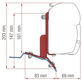 Adaptéry F45 Ford Custom od 2012