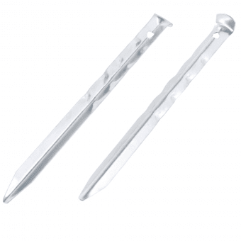 Kolíky Easy Camp U-Steel Peg 18 cm Ripple 10ks