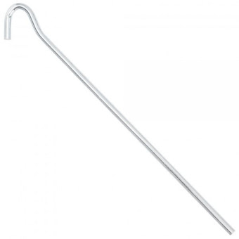 Stanový kolík, ocelový, průměr 4 mm, 25 cm, - 1ks nebalený
