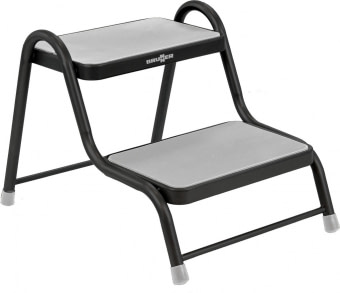 Schůdek dvoustupňový Brunner King Double Step černý