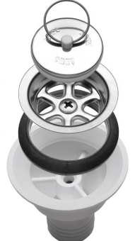 Sifon Dometic přímý 20mm