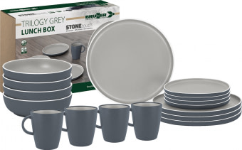 Brunner Trilogy Grey Lunch Box