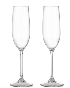 Skleničky Prosecco 25 cl 2 ks