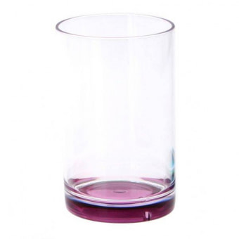 Sklenička 0.35 L s fialovým dnem