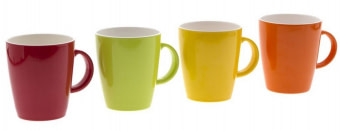 Sada hrnků Rainbow 350 ml