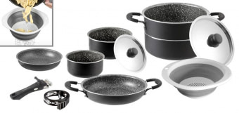 Sada ALU hrnců Brunner Pirate 9+1