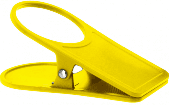 Držák nápoje Clip žlutá