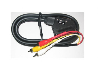 Kabel SCART-Cinch 3x M 0.8m