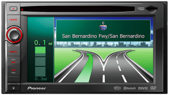 Multifunkční rádio s navigací PIONEER GPS AVIC F940BT