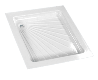 Sprchová vanička 665 x 665 mm, bílá