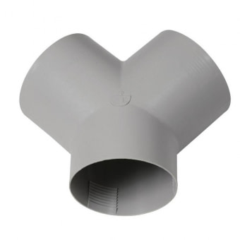 Y-kus 65mm pro rozvod teplého výduchu