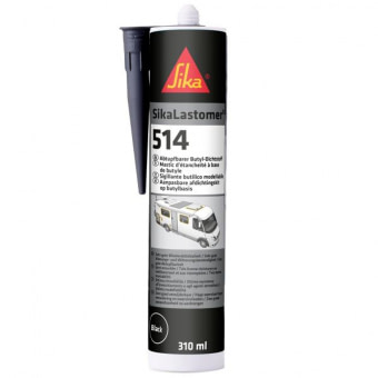Butylový tmel SikaLastomer 514 černý