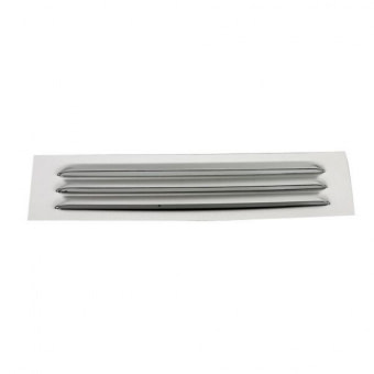 Ventilační mřížka, 31 x 8 cm, hliníková