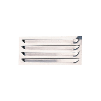 Ventilační mřížka, 44 x 20 cm, hliníková