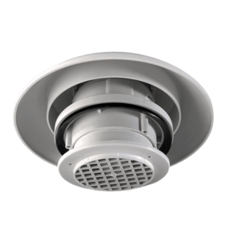 Ventilační komínek Comet 12V, světle šedý