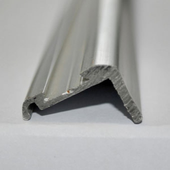 Alu lišta pro hrany, stříbrná eloxovaná
