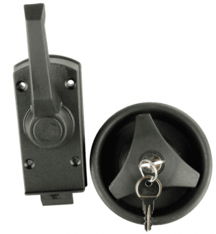 Zámek dveří FAWO s klíčema