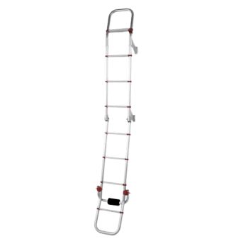 Žebřík FIAMMA DeLuxe 8, červený