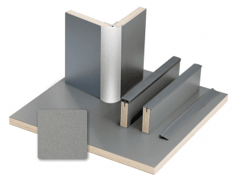 Lehká nábytková deska Antracit-Metalic 15mm 122x244cm