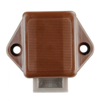 Zámek Push-Lock Mini, hnědý