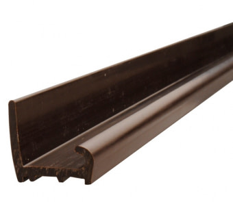 Stolová lišta 60cm, hnědá