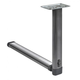 Skládací noha 67,5 cm antracit