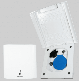 Vnější zásuvka kombinovaná 220/12/sat/ant