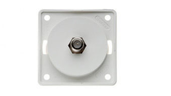 Anténní zásuvka BERKER B-Mobil SAT, bílá