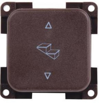 Spínač nástupního schůdku hnědý