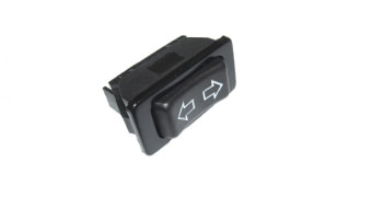 Kolébkový spínač schůdku 12V/10A černý