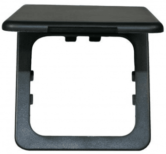 Rámeček s krytkou C-line černý