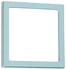 Rámeček jednodílný System 20.000 chrom-mat