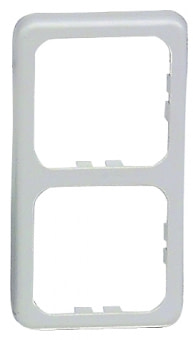 2-dílný rámeček pro SYSTEM 10000, šedá