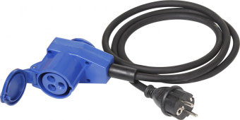 Připojovací kabel Brunner Schuko/CEE 150cm 3x2,5 úhlový
