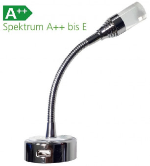 Stolní lampička s USB