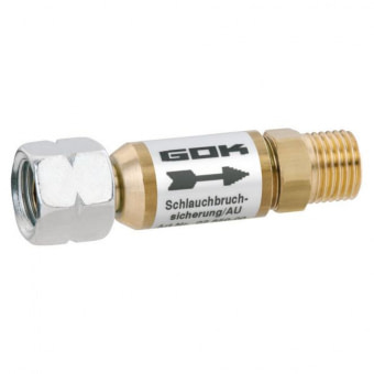 Jistící ventil hadice 30mbar