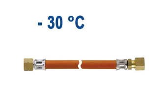 Hadice P8/L závit 40cm mosaz