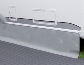 Zakrytí spodku Hindermann Premium 1x0,5 m, světle šedá