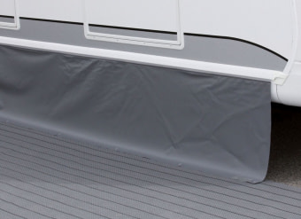 Zakrytí spodku Hindermann Standard 6x0,75 m, tmavě šedá