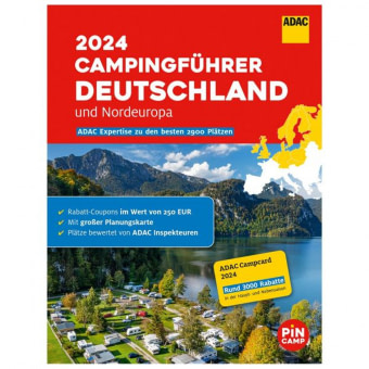 ADAC Campingführer 2026, díl. 2 Deutschland un Nordeuropa#