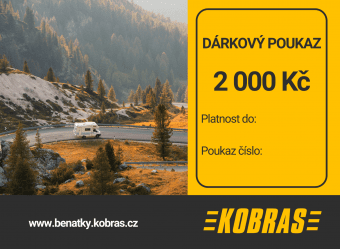 Dárkový poukaz na 2.000 Kč